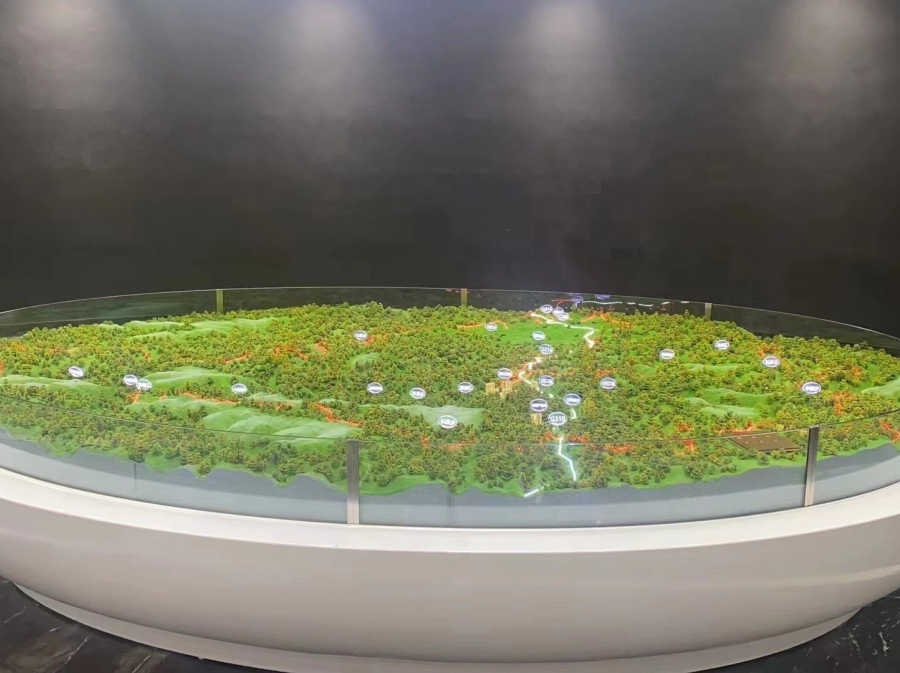地形地貌沙盘模型