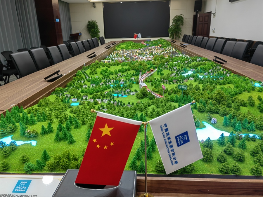 路桥沙盘模型