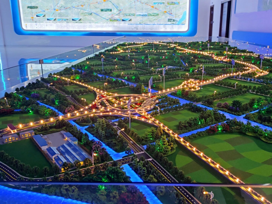 路桥沙盘模型